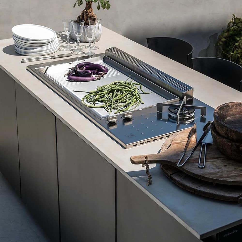 Novellini HP ART Duschwand Walk In Creativo Edelstahloptik INOX HP ART