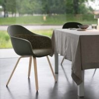 Sedia in Materiale Riciclato Kristalia Elephantino